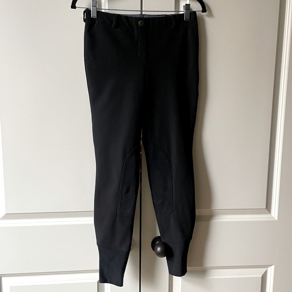 Like New Gutos Womens Riding Pants Equestrian Breeches Size 28 Black